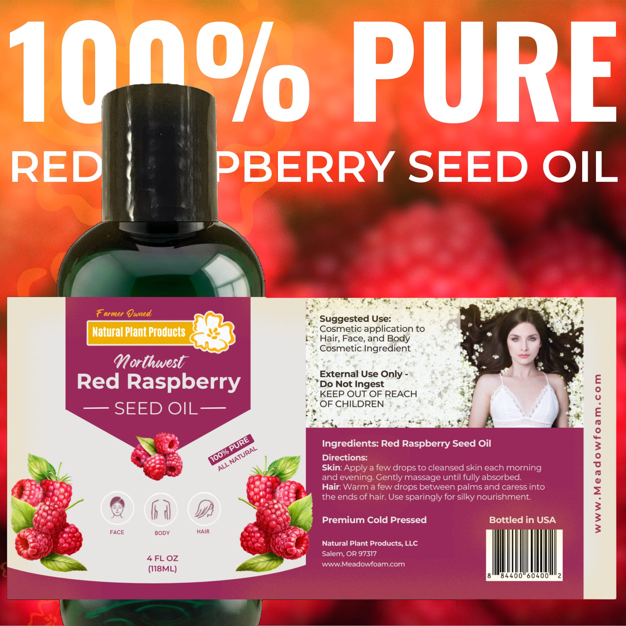 Northwest Red Raspberry Oil - 이미지 9