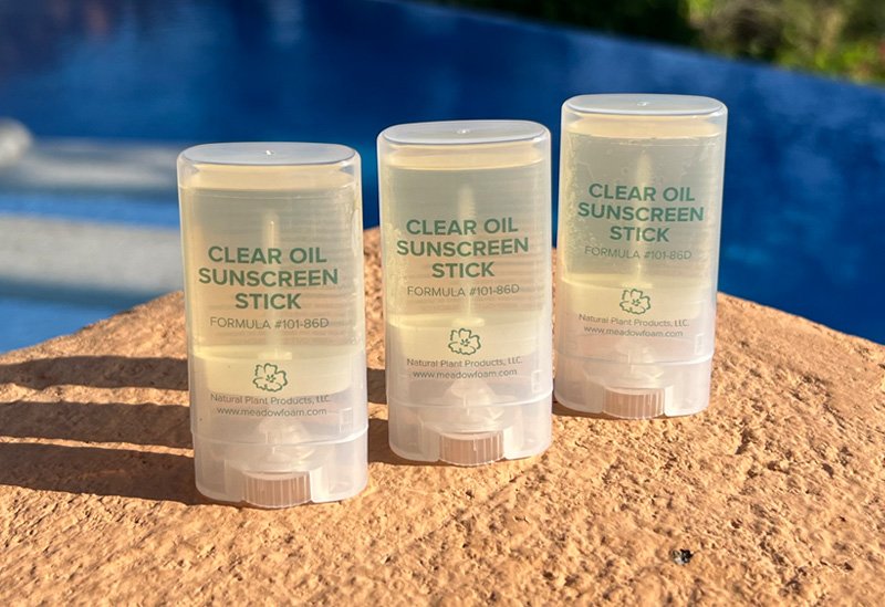 Clear Oil Sunscreen Stick – Coral Reef-Safe